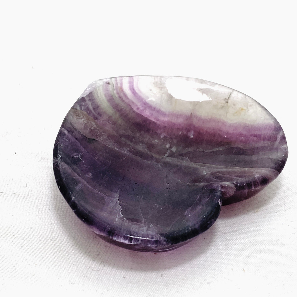 Fluorite Heart Bowl FHB-01