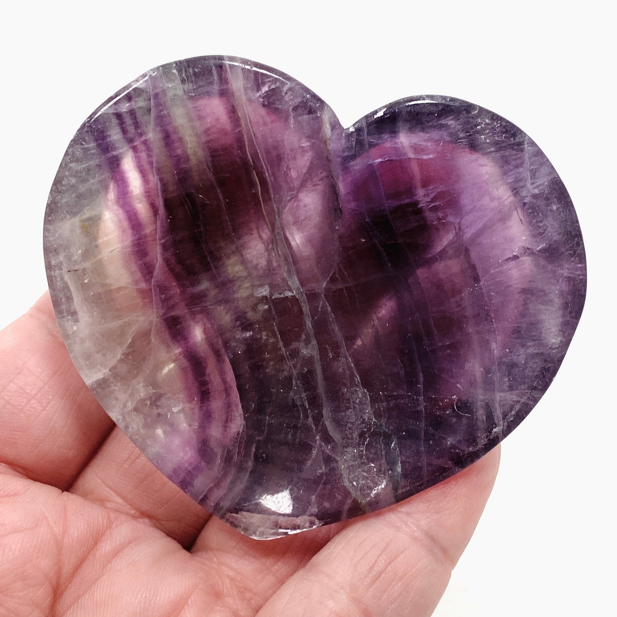 Fluorite Heart Bowl FHB-01