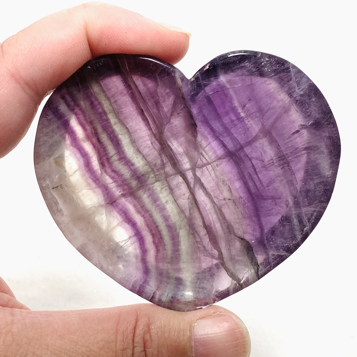 Fluorite Heart Bowl FHB-01