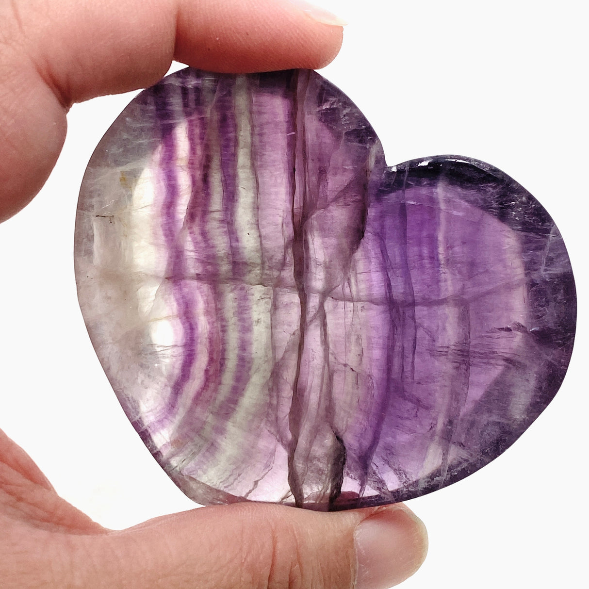 Fluorite Heart Bowl FHB-01