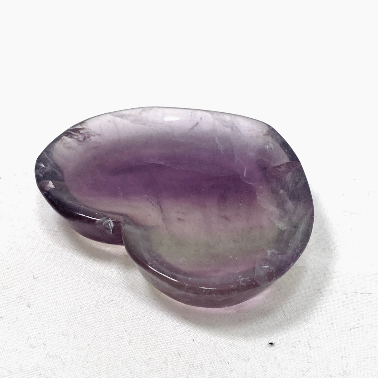 Fluorite Heart Bowl FHB-02