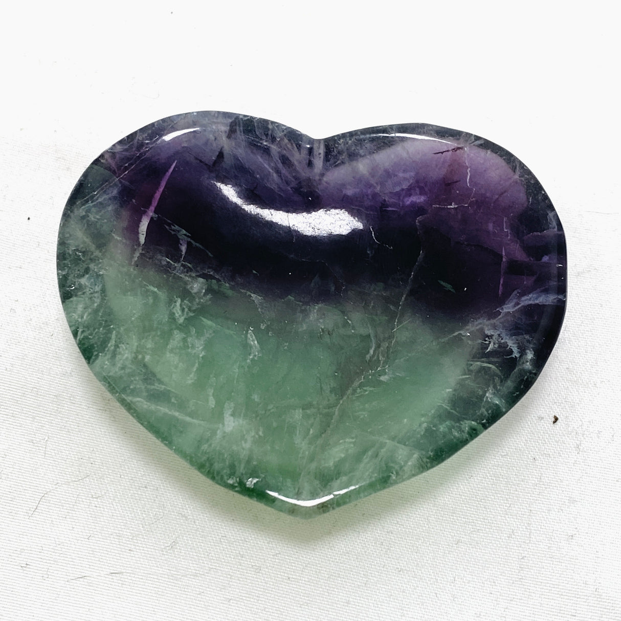 Fluorite Heart Bowl FHB-04