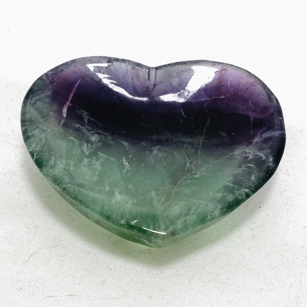 Fluorite Heart Bowl FHB-04