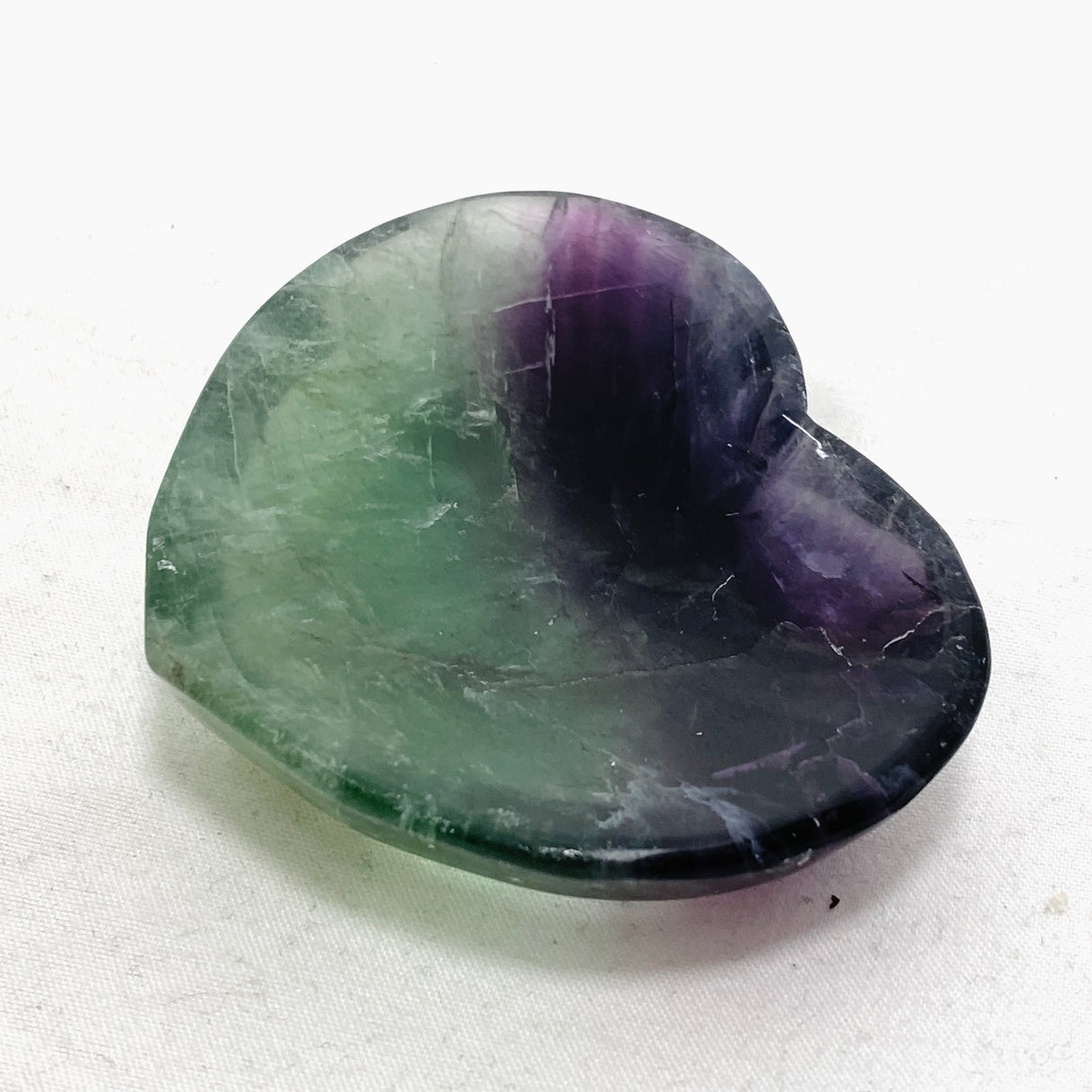 Fluorite Heart Bowl FHB-04