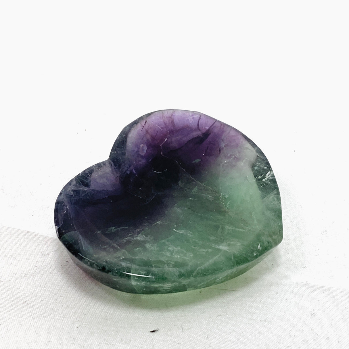 Fluorite Heart Bowl FHB-04