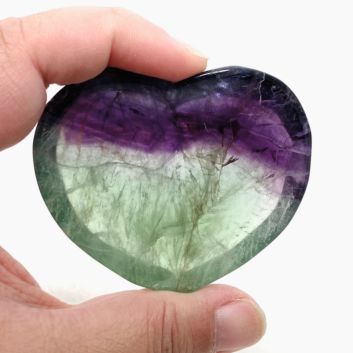 Fluorite Heart Bowl FHB-04