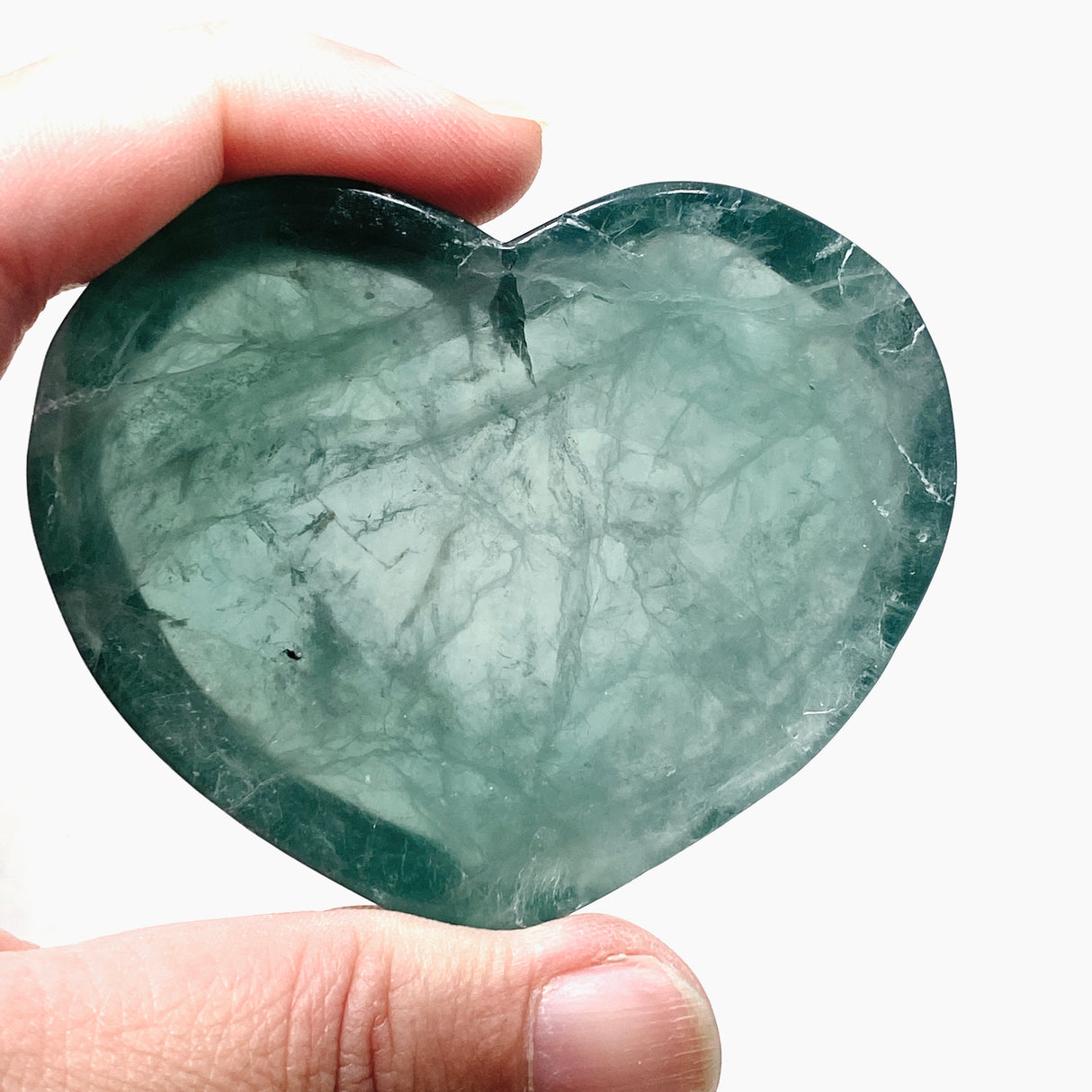 Fluorite Heart Bowl FHB-05