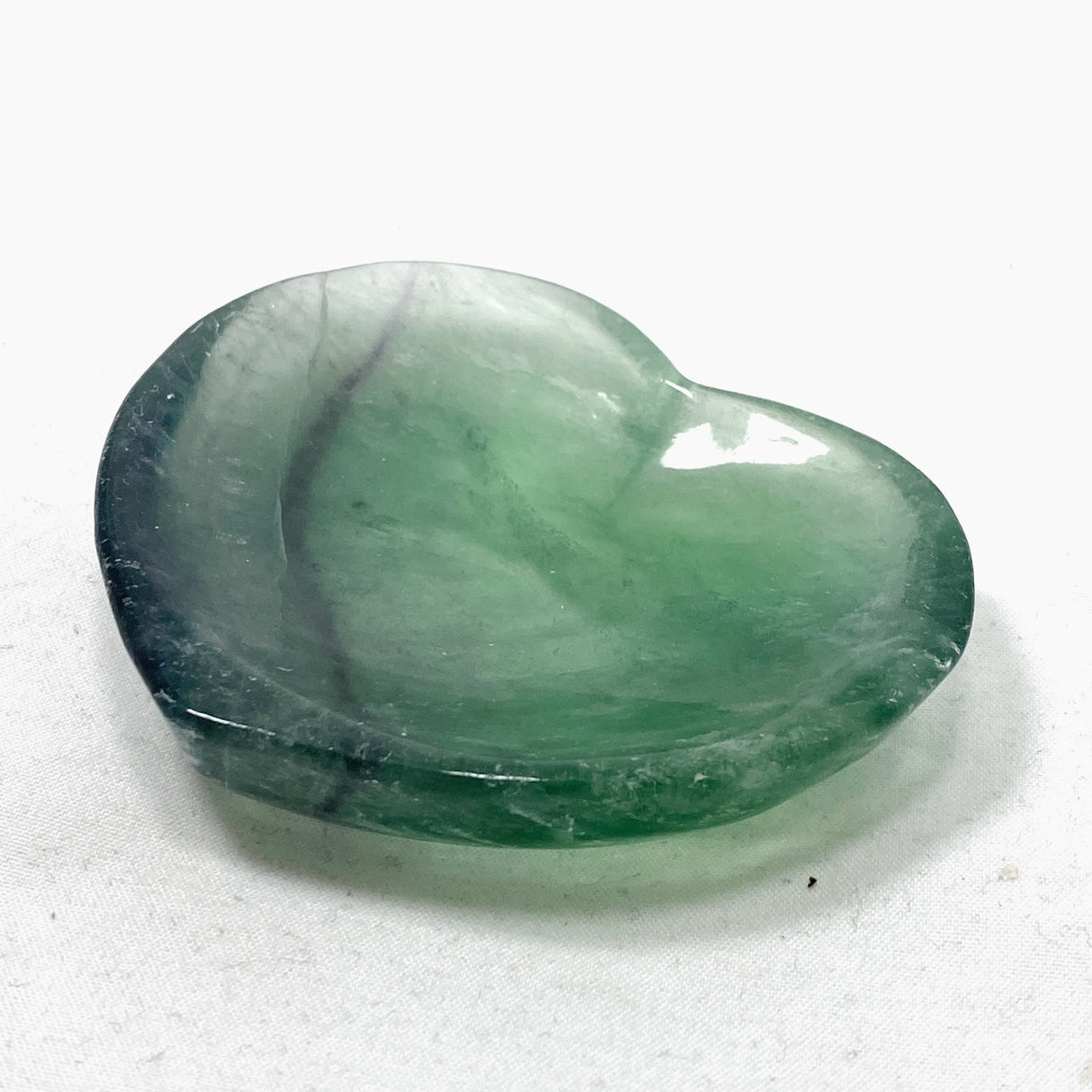 Fluorite Heart Bowl FHB-06