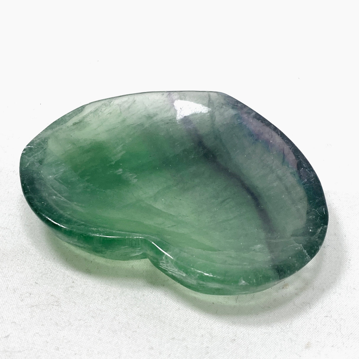 Fluorite Heart Bowl FHB-06