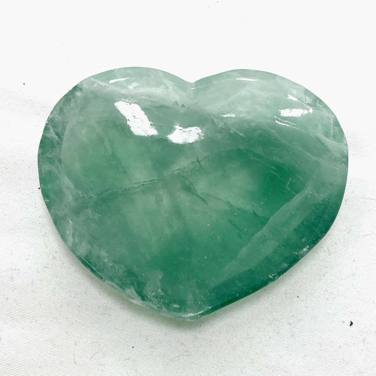 Fluorite Heart Bowl FHB-07