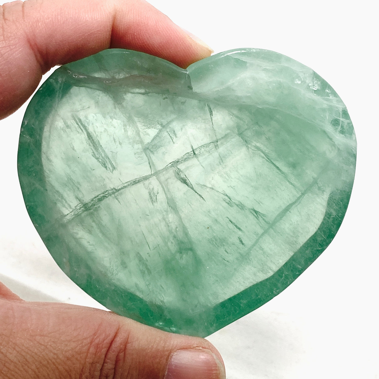 Fluorite Heart Bowl FHB-07