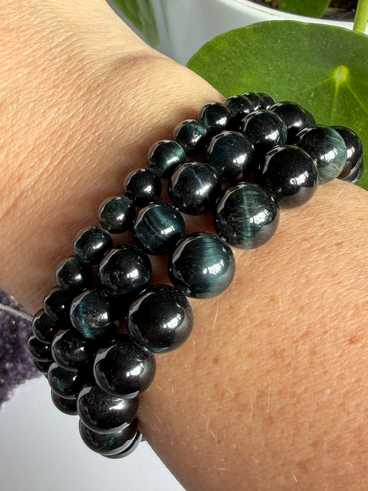 Blue Tiger's Eye Bracelet