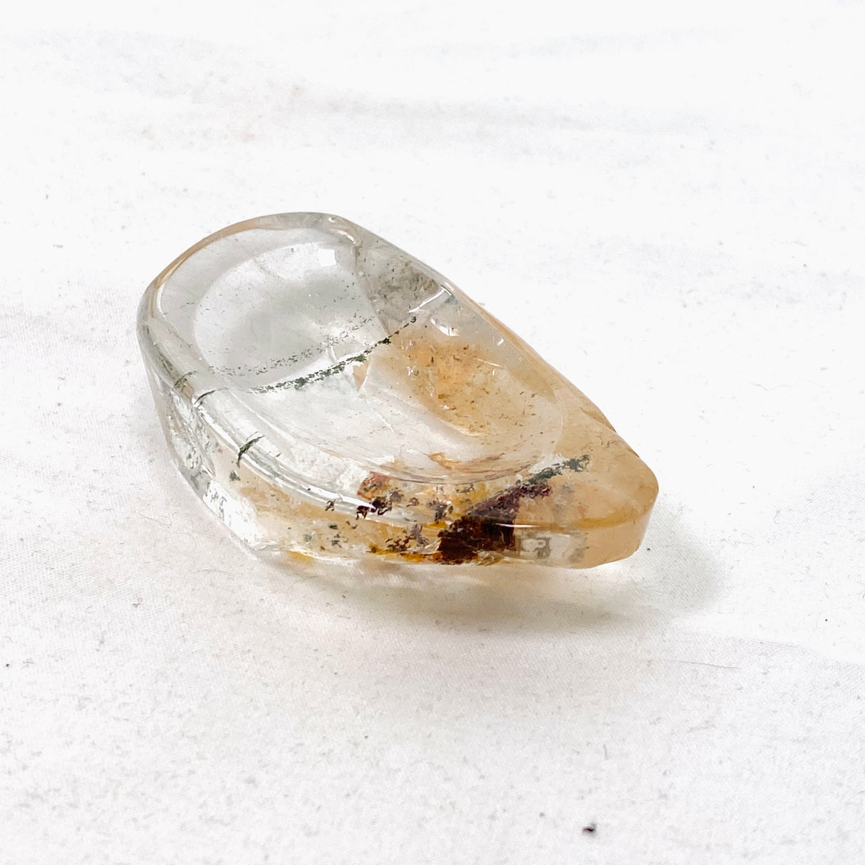 Garden Quartz (Lodolite) Trinket Bowl GQB-02