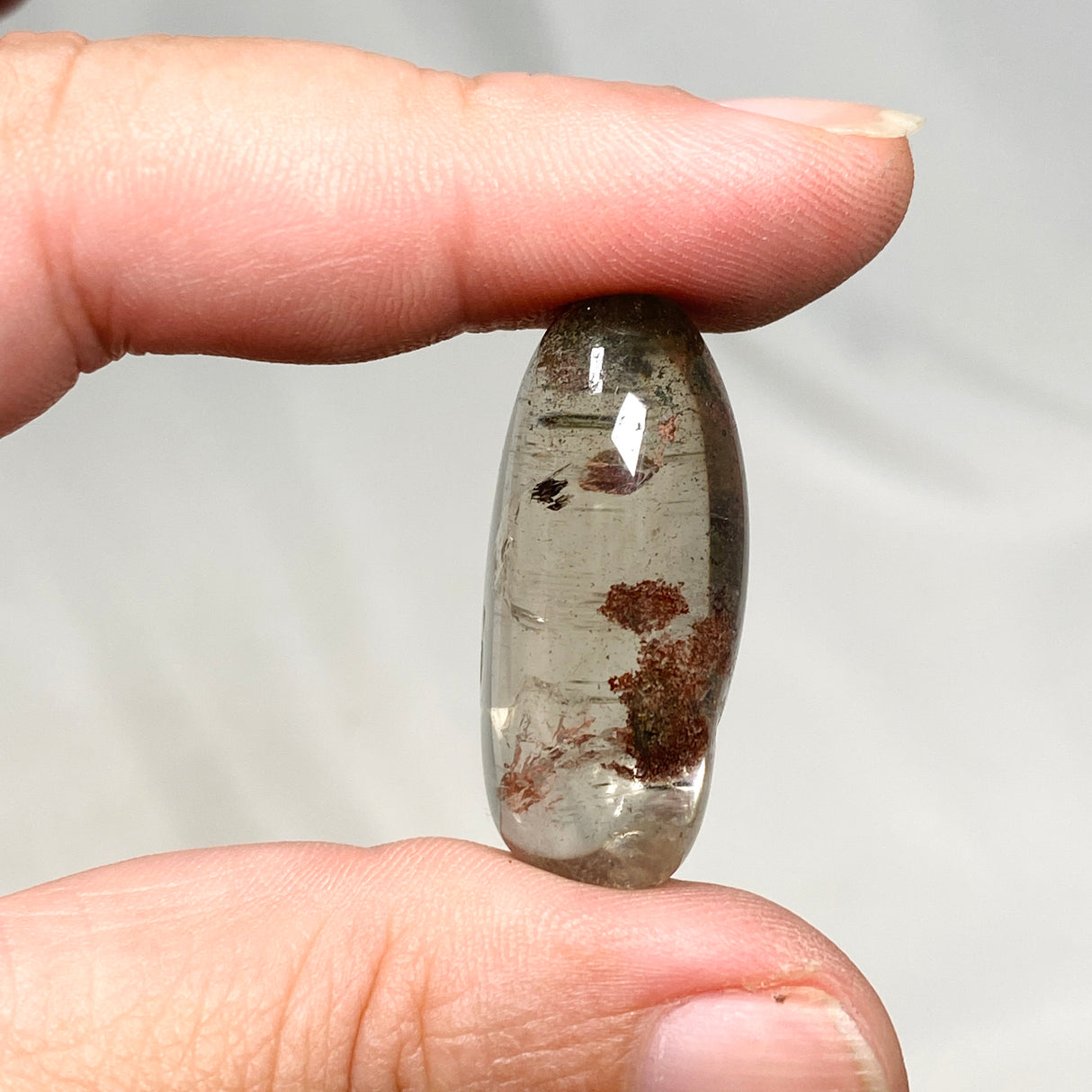 Garden Quartz / Lodolite Tumbled Stones