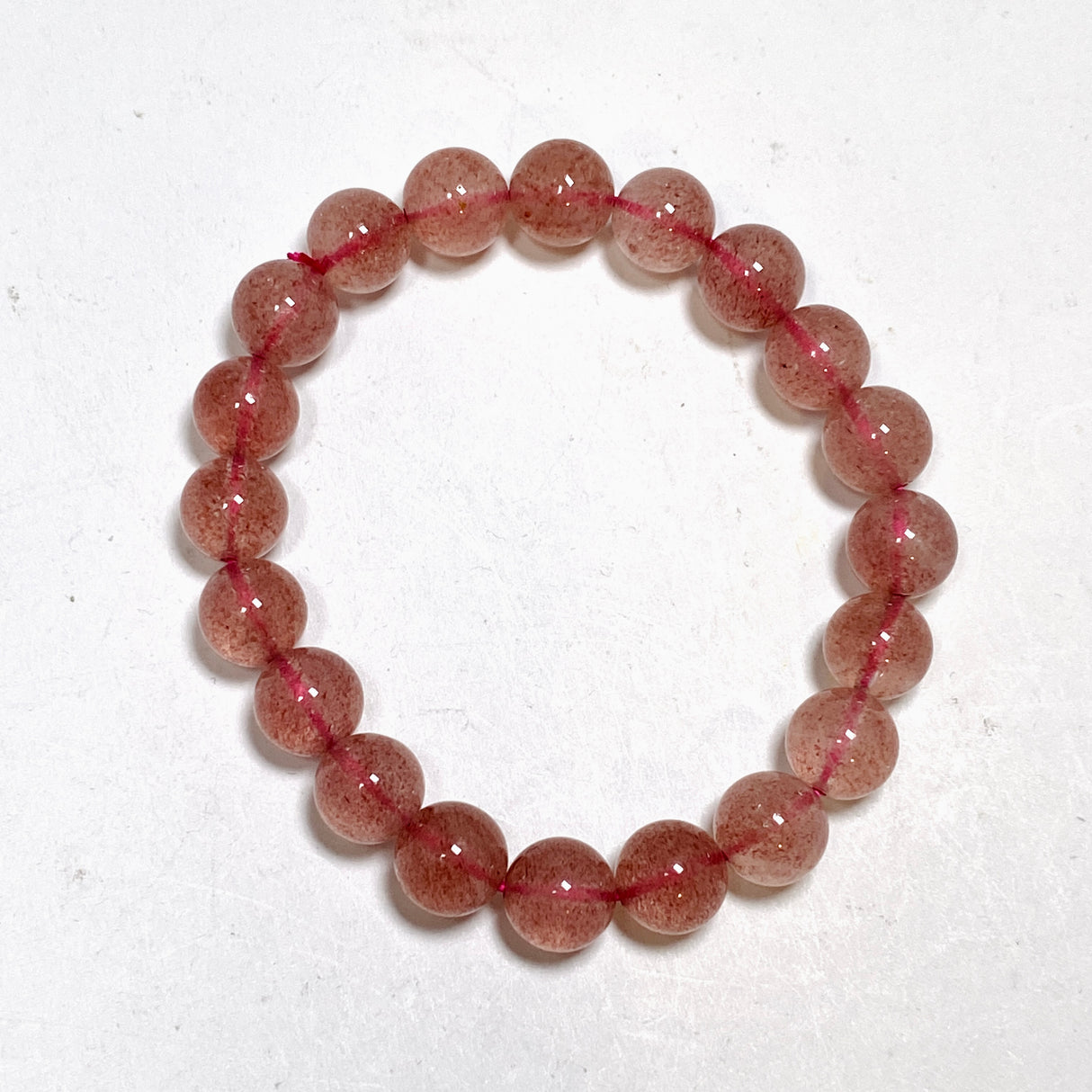 Strawberry Quartz Bracelet