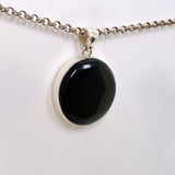 Goldsheen Obsidian Round Cabochon Pendant KPGJ4760