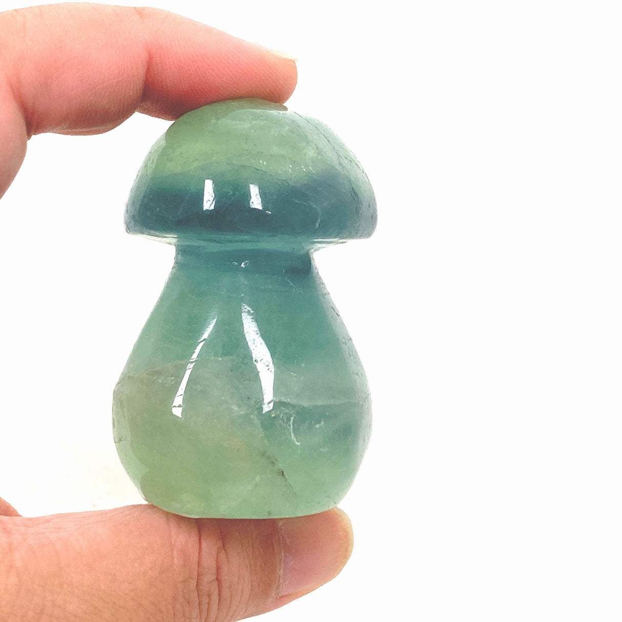 Green Fluorite Mushroom GFM-01