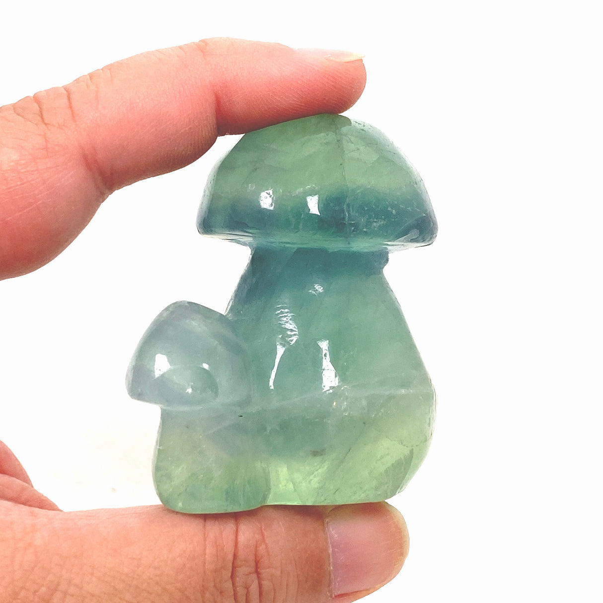 Green Fluorite Mushroom GFM-01