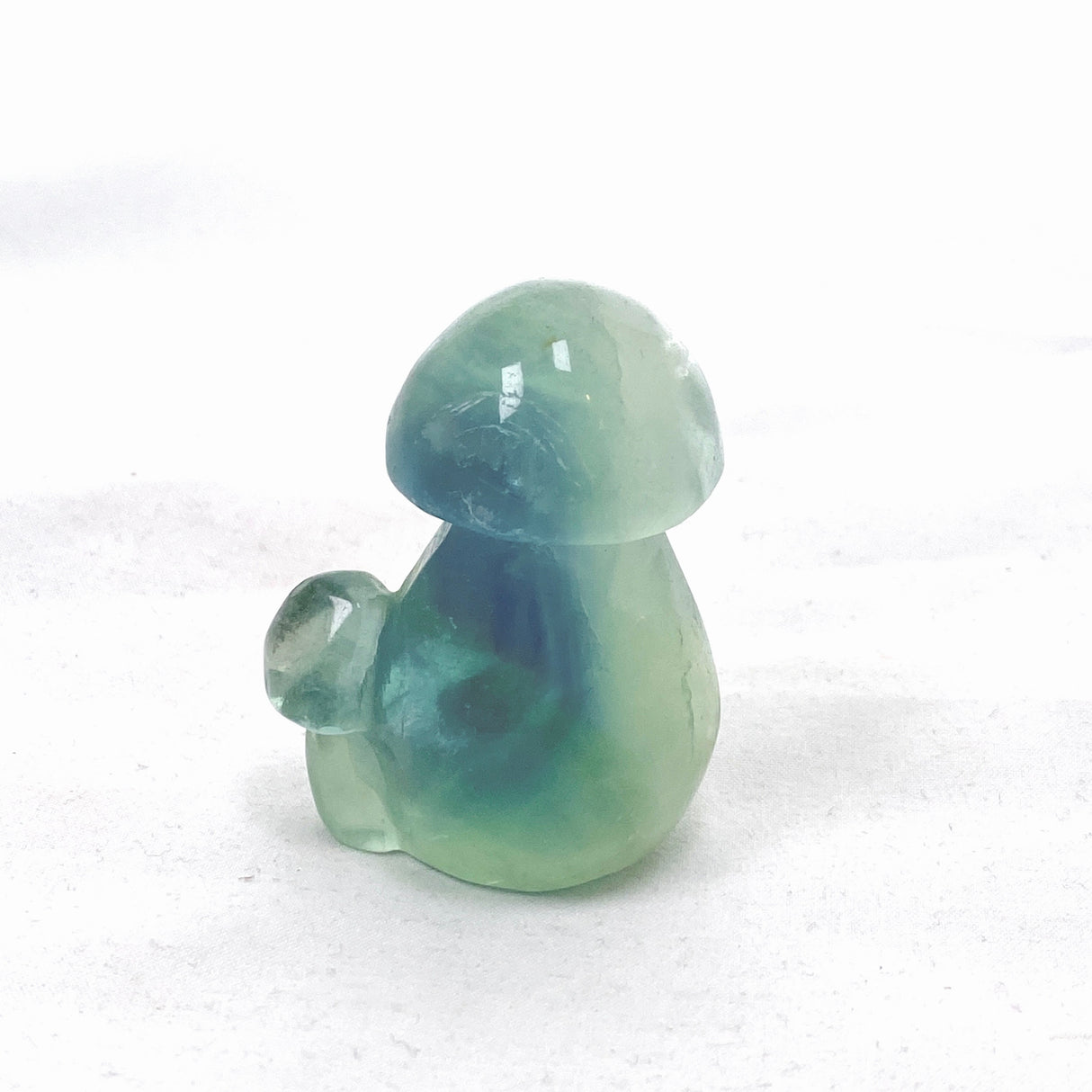 Green Fluorite Mushroom GFM-02