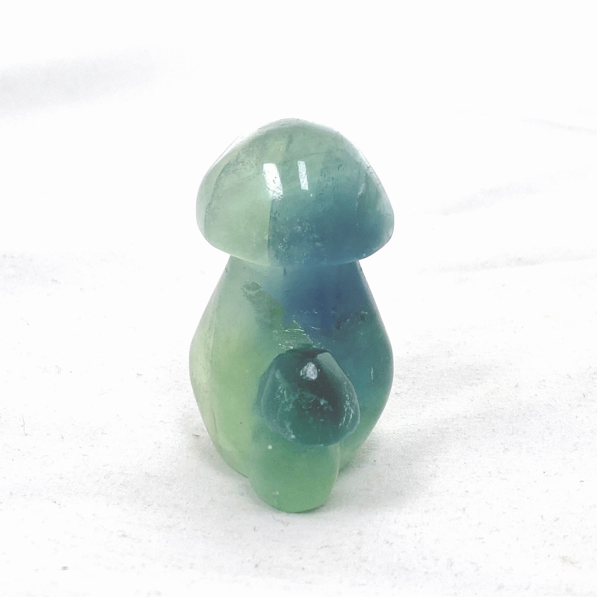 Green Fluorite Mushroom GFM-02