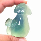 Green Fluorite Mushroom GFM-02