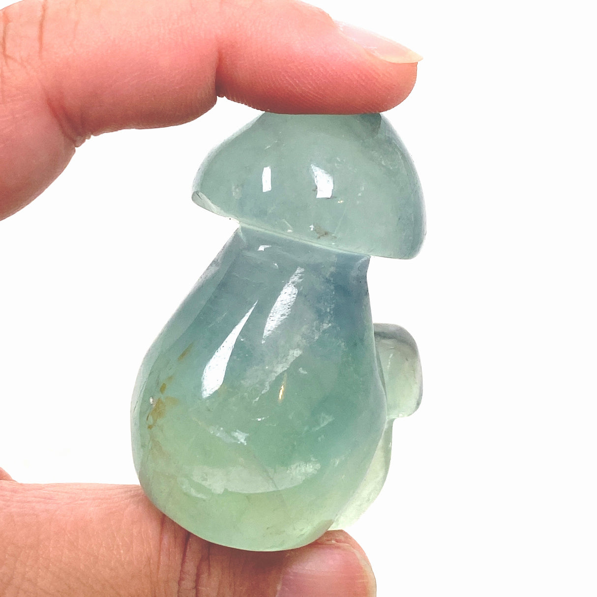 Green Fluorite Mushroom GFM-02