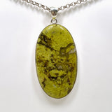 Green Opal (Madagascar) Oval Cabochon Pendant KPGJ4660