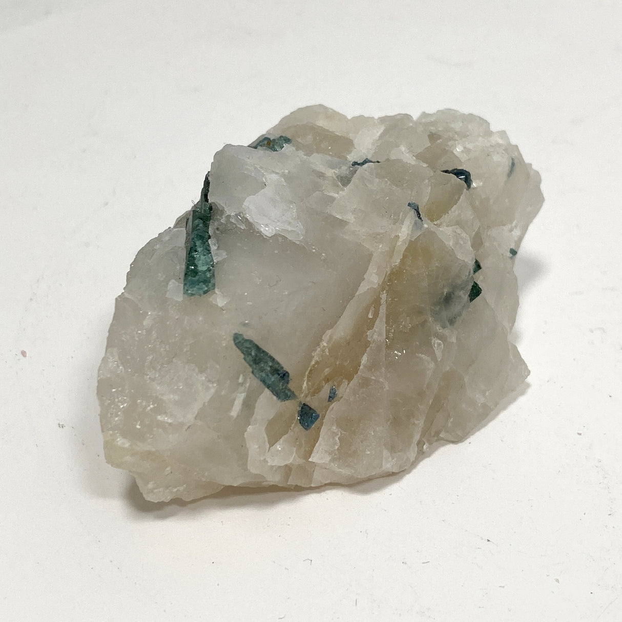 Green Tourmaline on Quartz GTQ-04