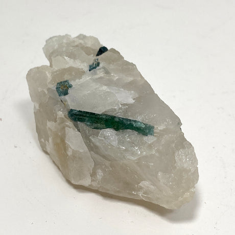 Green Tourmaline on Quartz GTQ-04