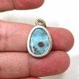 Hemimorphite Oval Raw Freeform Pendant PPGJ783