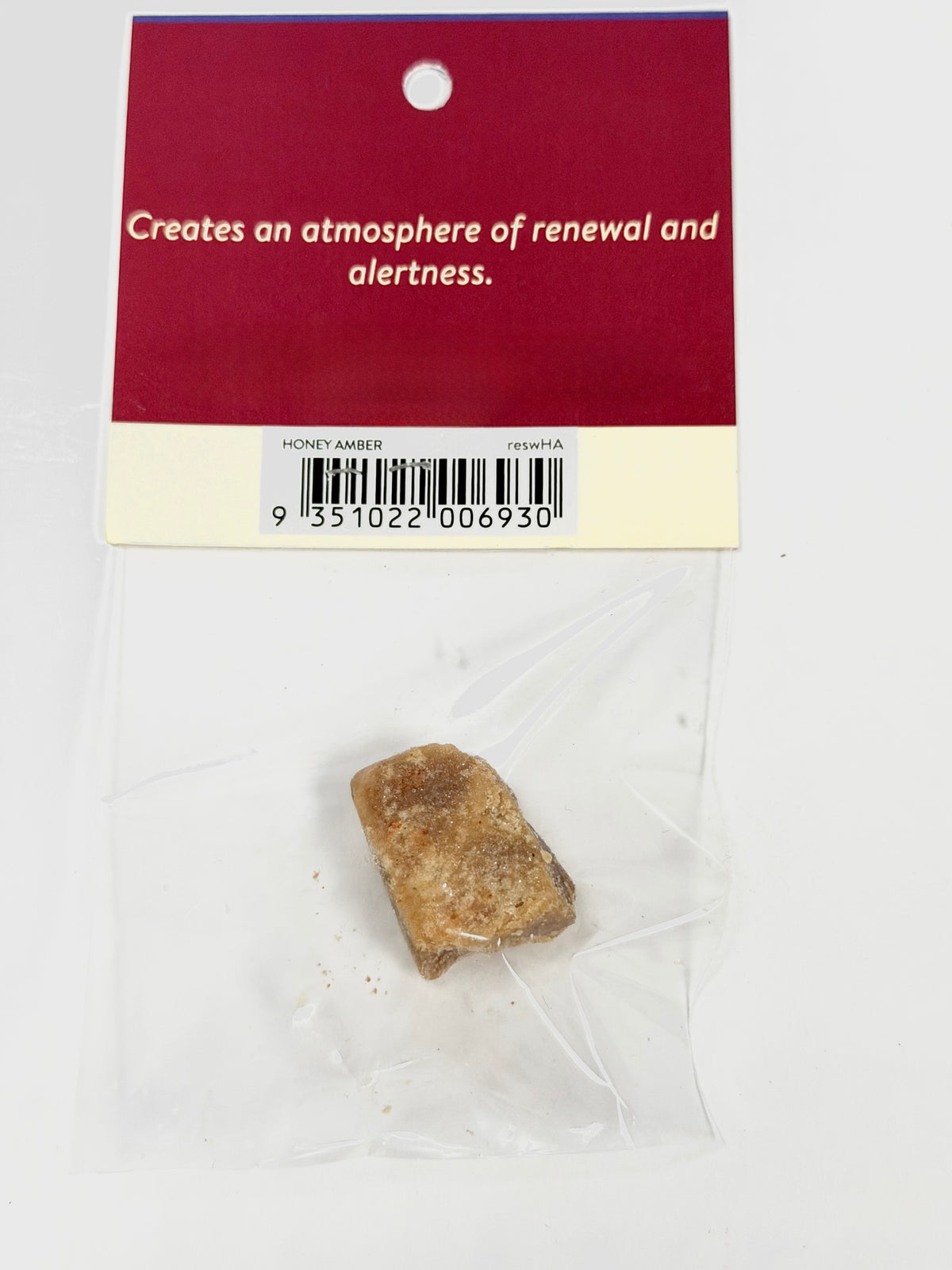 Honey Amber Resin Incense 5g
