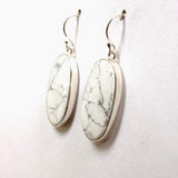 Howlite Oval Cabochon Earrings KEGJ1556