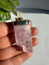 Kunzite Raw Crystal Pendant PPGJ529