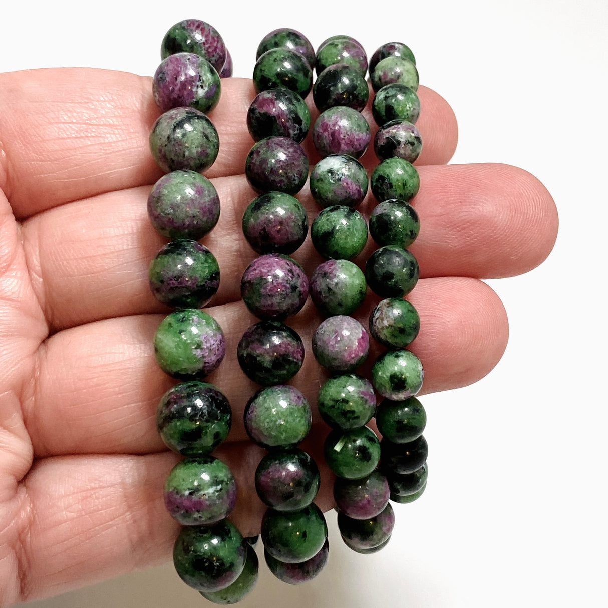 Ruby in Zoisite bracelet