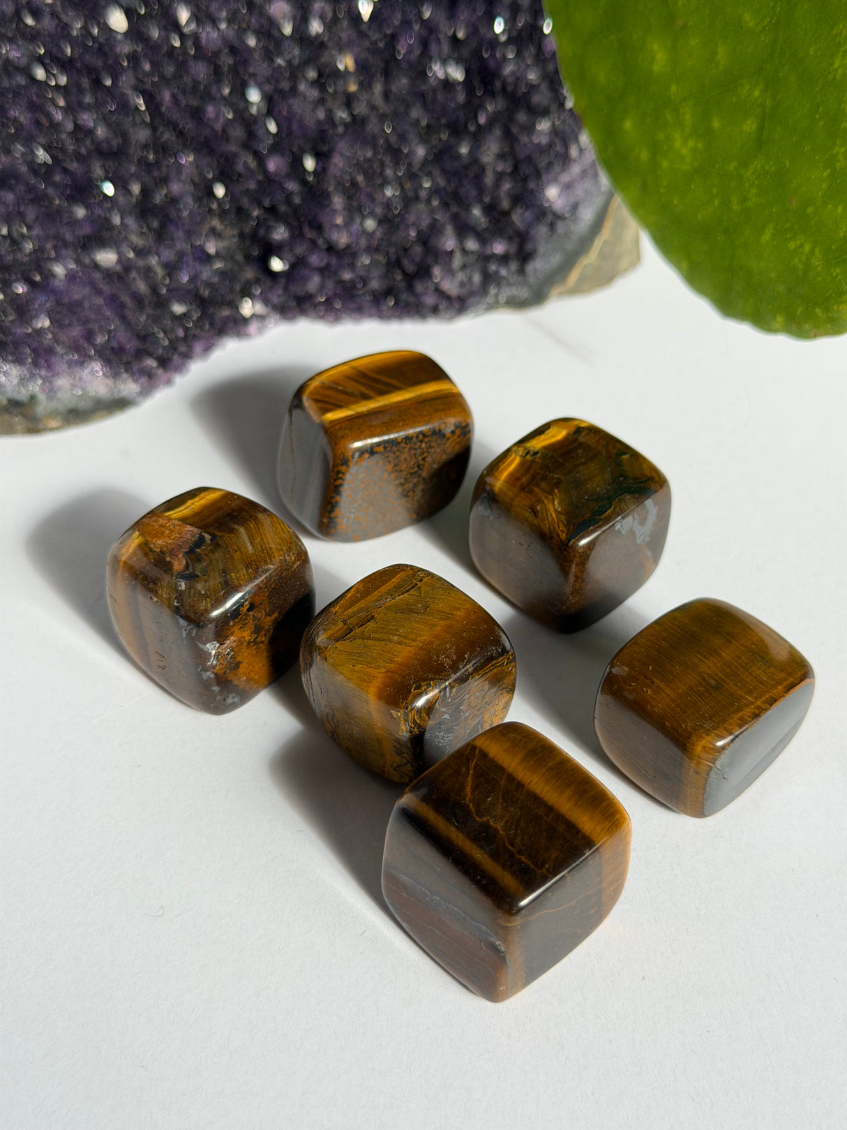 Golden Tiger’s Eye Polished Cube