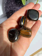 Tiger Iron Tumble Stone