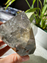 Garden Quartz (Lodolite) Double-Terminated Polished Crystal | GQF-03