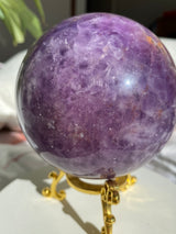 Amethyst & Banded Agate Crystal Sphere 983g AMAS-01 |