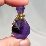 Amethyst perfume bottle / spell jar PB-AME