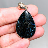 Nuummite Teardrop Cabochon Pendant BTP-66