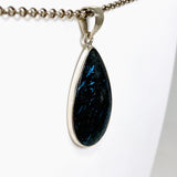 Nuummite Teardrop Cabochon Pendant BTP-66