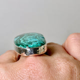 Malacholla oval cabochon ring s.10 KRGJ486
