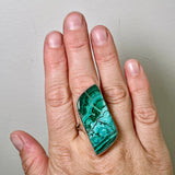 Malacholla freeform cabochon ring s.11 KRGJ483