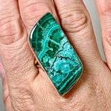 Malacholla freeform cabochon ring s.11 KRGJ483