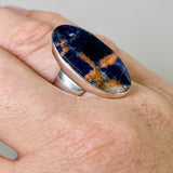 Sodalite oval adjustable s.7 ring KRGJ2073