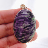 Kammererite Oval Cabochon Pendant KPGJ4746