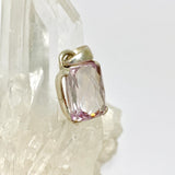 Kunzite Rectangular Faceted Pendant PPGJ882