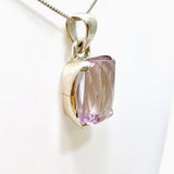 Kunzite Rectangular Faceted Pendant PPGJ882