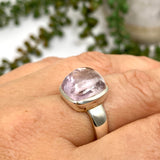 Kunzite Square Ring Size 7.5 PRGJ454