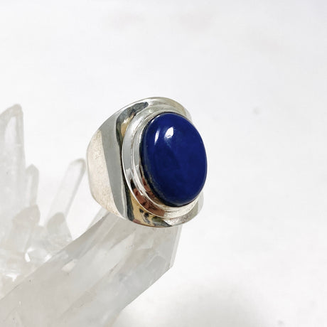 Lapis Lazuli Wide Band Ring R3762-LL